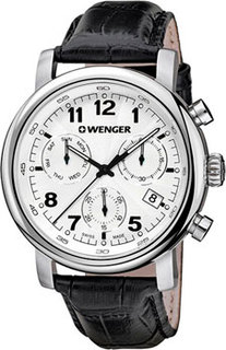 Швейцарские наручные мужские часы Wenger 01.1043.109. Коллекция Urban Classic Chrono