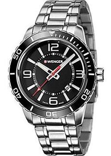 Швейцарские наручные мужские часы Wenger 01.0851.118. Коллекция Roadster