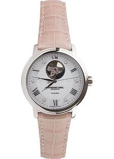 Швейцарские наручные женские часы Raymond weil 2227-STC-00966-ROSE. Коллекция Maestro