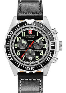 Швейцарские наручные мужские часы Swiss military hanowa 06-4304.04.007.07. Коллекция Touchdown