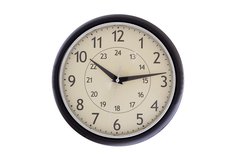 Часы настенные 24 см 79779 Hoff