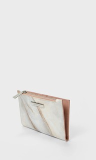 Базовый кошелек с принтом под мрамор Stradivarius