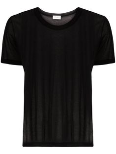 Saint Laurent прозрачная футболка