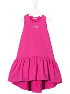 Nº21 Kids платье с оборками на подоле