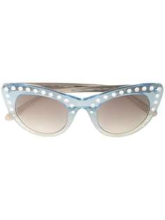 Nº21 солнцезащитные очки в оправе кошачий глаз Nº21 x Linda Farrow