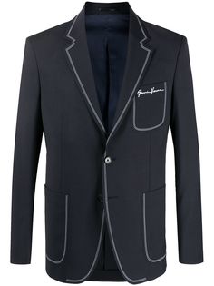 Versace пиджак строгого кроя