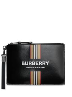Burberry кошелек в полоску Icon Stripe с логотипом