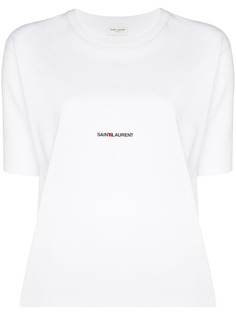 Saint Laurent футболка с логотипом