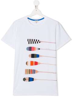 Paul Smith Junior футболка с принтом