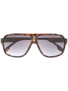 Carrera солнцезащитные очки-авиаторы черепаховой расцветки