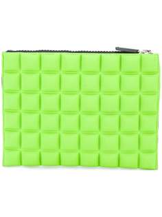 No Ka Oi текстурированный клатч на молнии