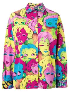 Versace Pre-Owned рубашка Betty Boop