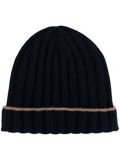 Brunello Cucinelli ribbed knit beanie