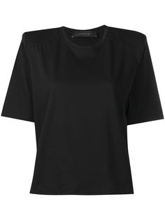 Federica Tosi футболка со структурированными плечами