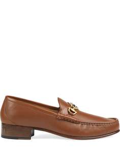Gucci лоферы с пряжкой
