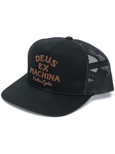 Deus Ex Machina кепка с вышитым логотипом