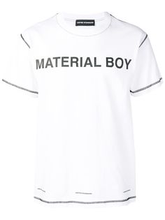 United Standard футболка с надписью Material Boy