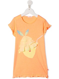 Billieblush платье с графичным принтом и аппликацией