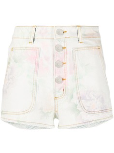 Sandro Paris джинсовые шорты Flow с цветочным принтом