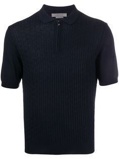 Corneliani рубашка поло в рубчик