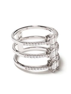 Yoko London кольцо Starlight из белого золота с бриллиантами