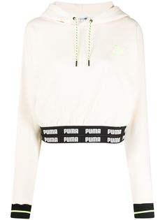 Puma укороченное худи с кулиской