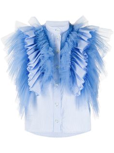 Viktor & Rolf полосатая блузка Wings of Love
