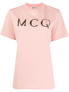 McQ Swallow футболка с короткими рукавами и логотипом Alexander McQueen