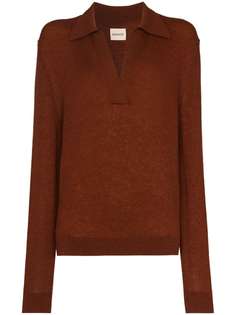 KHAITE джемпер поло Jo