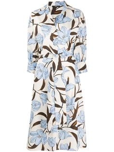 Seventy платье-рубашка с цветочным принтом