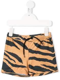 Mini Rodini плавки-шорты с тигровым принтом
