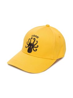 Mini Rodini бейсболка Octopus с вышивкой