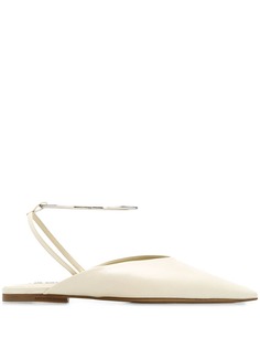 Jil Sander мюли с заостренным носком