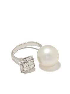 Yoko London золотое кольцо Starlight South Sea с жемчугом и бриллиантами