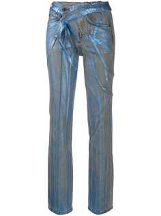 Ottolinger джинсы с эффектом металлик