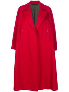 Yohji Yamamoto Pre-Owned пальто оверсайз Ys 2000-х годов средней длины