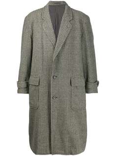 Comme Des Garçons Pre-Owned пальто в клетку Glen 1980-х годов