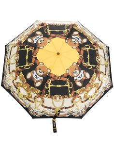 Moschino зонт Toy с принтом
