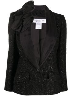 Christian Dior пиджак букле 2000-х годов pre-owned