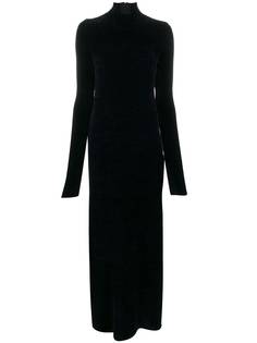 Jil Sander трикотажное платье макси