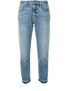 FRAME прямые джинсы Le Garcon с завышенной талией