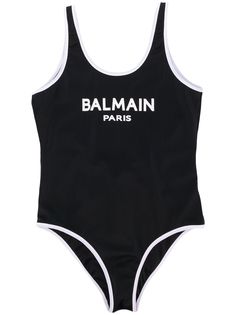 Balmain Kids купальник с логотипом