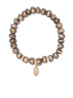 Loree Rodkin золотой браслет с бриллиантами и жемчугом