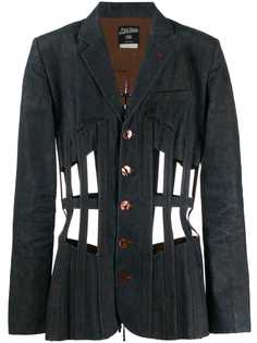Jean Paul Gaultier Pre-Owned джинсовая куртка с ремешками