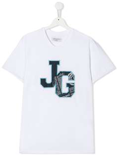 John Galliano Kids футболка с логотипом
