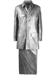 Comme Des Garçons Pre-Owned пальто прямого кроя 1994-го года