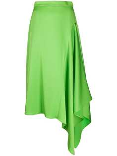 Escada юбка асимметричного кроя с драпировкой