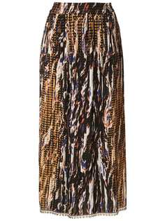 À La Garçonne плиссированная юбка миди Fire