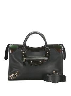 Balenciaga Pre-Owned сумка-тоут City со вставками