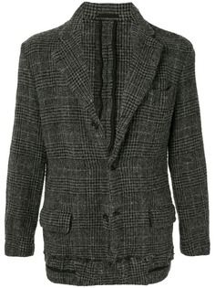 Comme Des Garçons Pre-Owned клетчатый пиджак